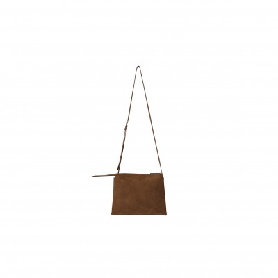 Nu Twin Bag in Suede Desert