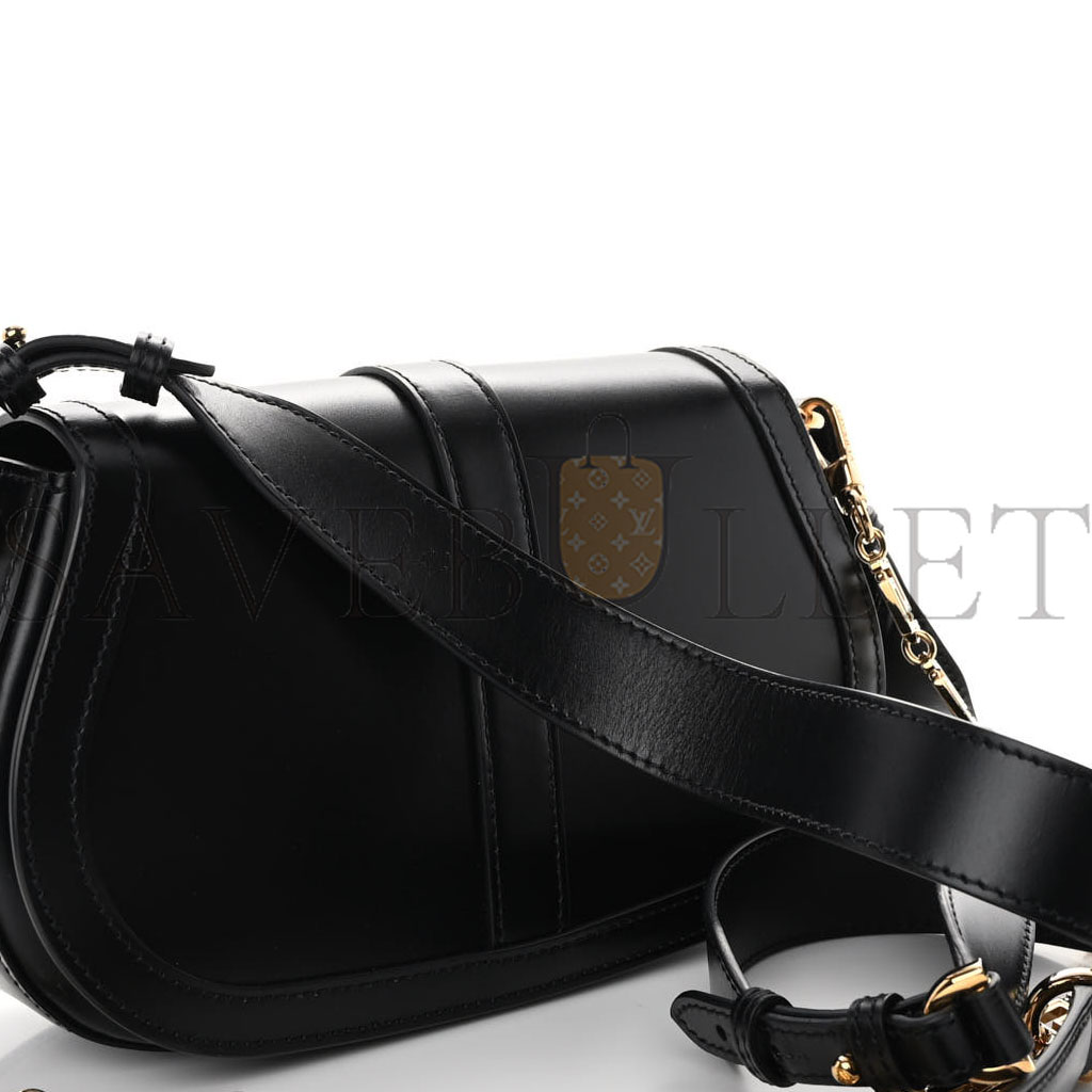 VERSACE CALFSKIN MEDIUM GRECA GODDESS SHOULDER BAG BLACK (24*15*6cm) VERSACE CALFSKIN MEDIUM GRECA GODDESS SHOULDER BAG BLACK (24*15*6cm)