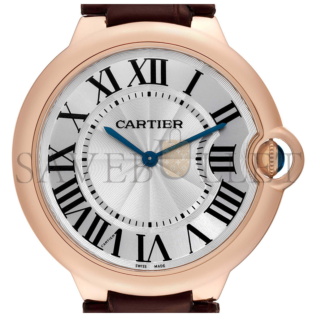 CARTIER BALLON BLEU ROSE GOLD WATCH W6920083