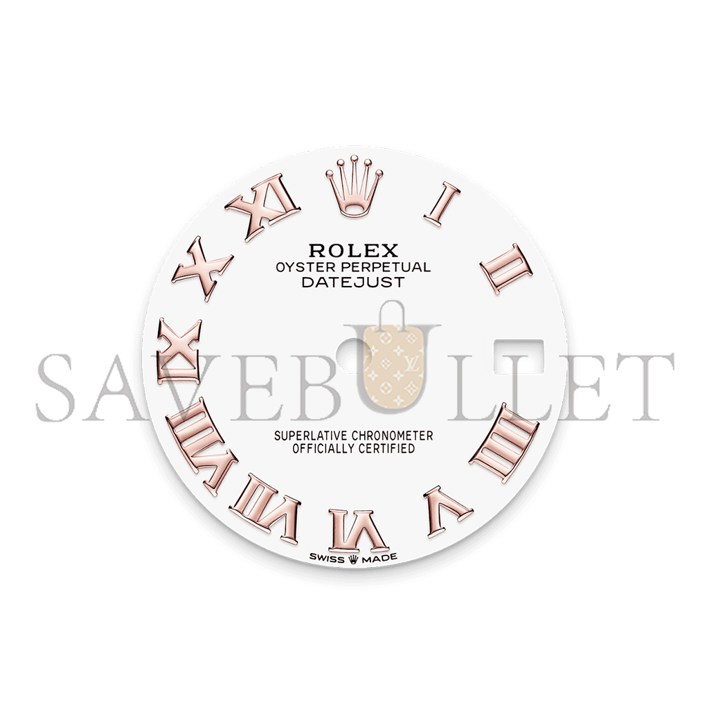 ROLEX DATEJUST 31 OYSTER, 31 MM, OYSTERSTEEL, EVEROSE GOLD AND DIAMONDS WATCH 278381RBR