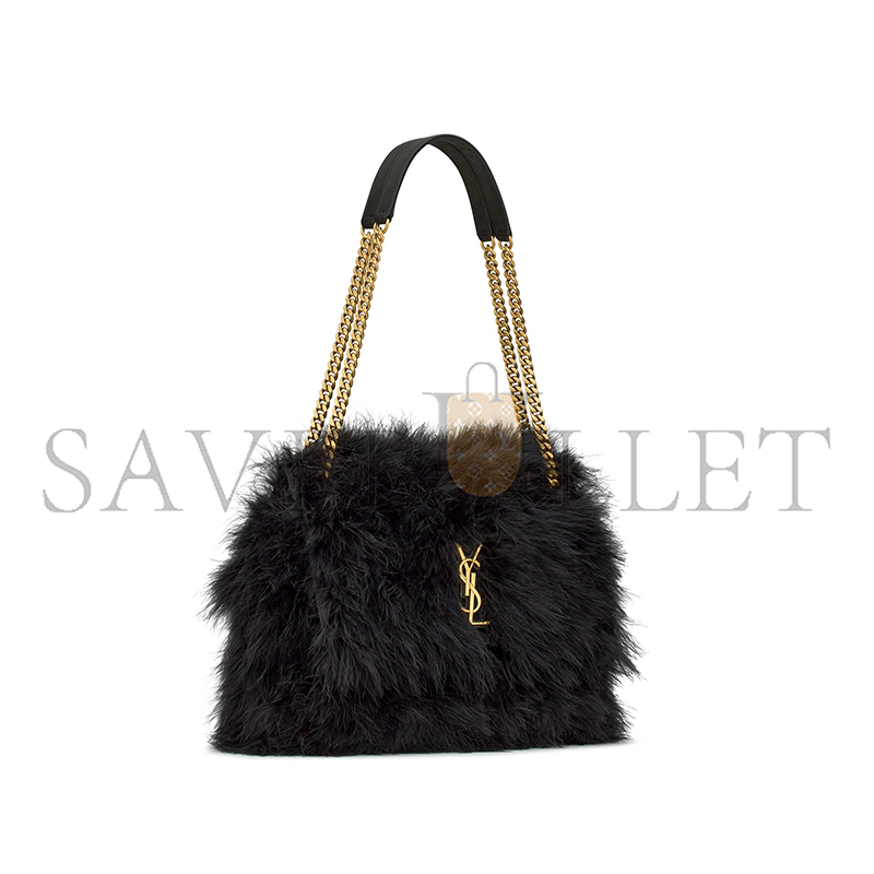 YSL JAMIE 4.3 SHOULDER BAG BLACK 653874554203 (43*29*9cm)