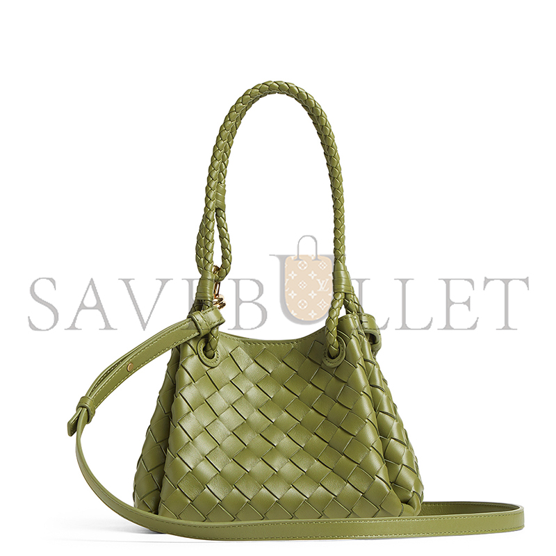 BOTTEGA VENETA SMALL PARACHUTE SHOULDER BAG 796569VCPPT2498 (21*17*16.5cm)