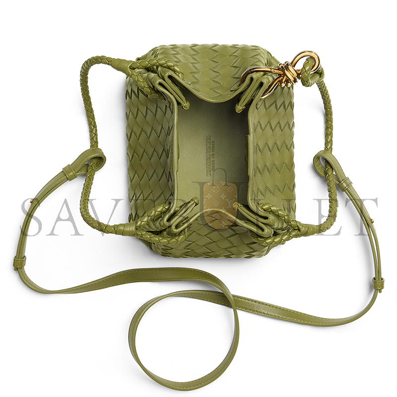BOTTEGA VENETA SMALL PARACHUTE SHOULDER BAG 796569VCPPT2498 (21*17*16.5cm)