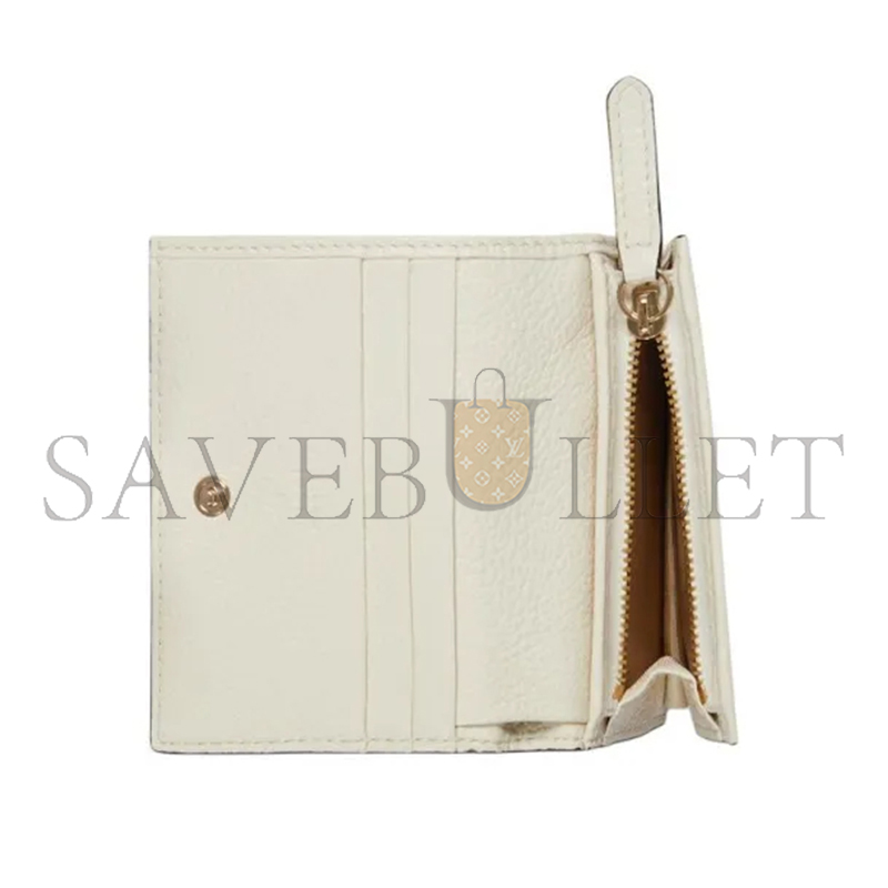 GUCCI GG EMBLEM MINI WALLET ‎815901AAEEM9540 (11*9*3cm)