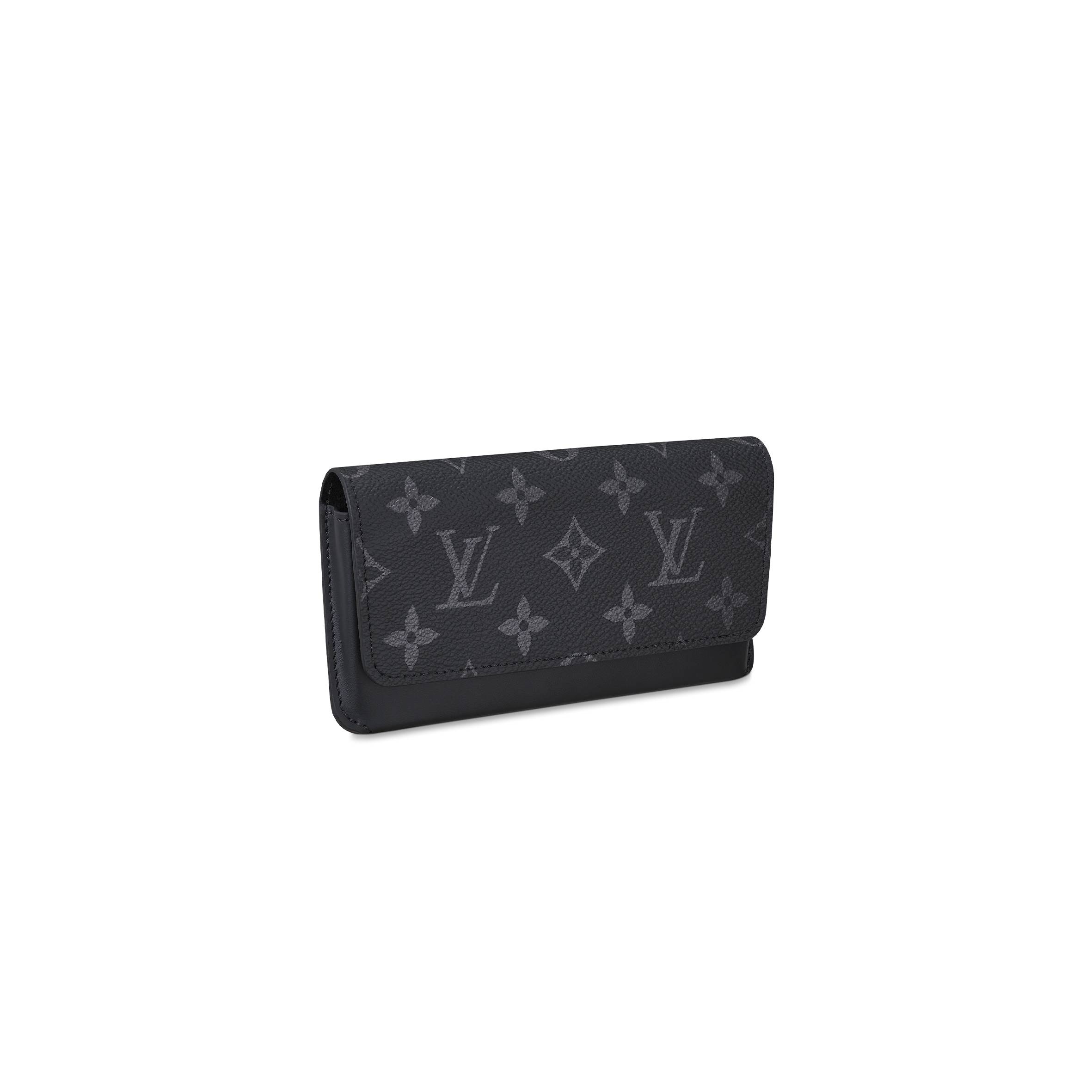 LOUIS VUITTON WOODY GLASSES CASE GI0296 (16.5*7.5*3cm)